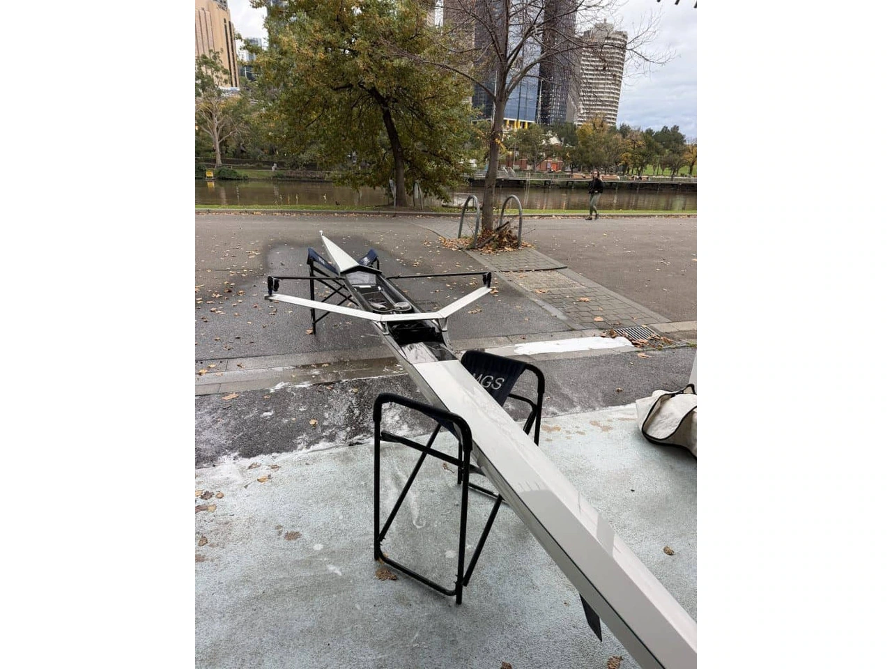 Sykes single scull. Year – 2017. Mould 128